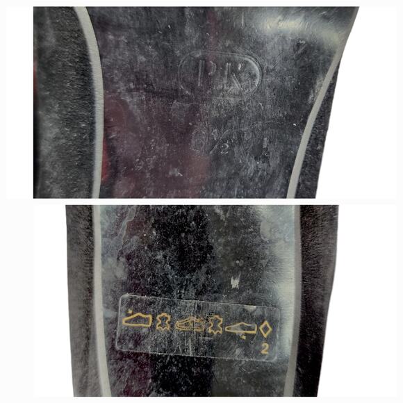 Peter Kaiser US 9 Knee High Riding Boot Women Lyra Black Suede Leather Pull On - Picture 8 of 12